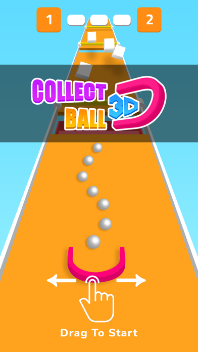 Screenshot #1 pour Collect Ball 3D