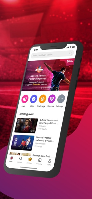 Vidio - Nonton TV & Video(圖2)-速報App