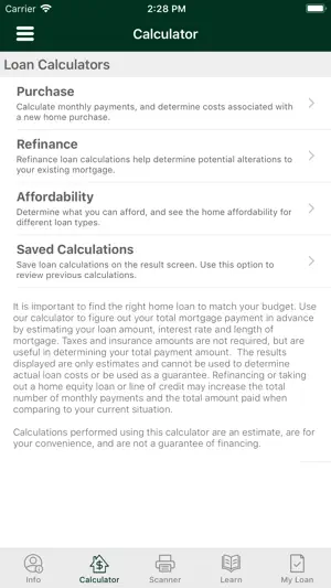 Nosari Home Mortgage On The Go screenshot 2