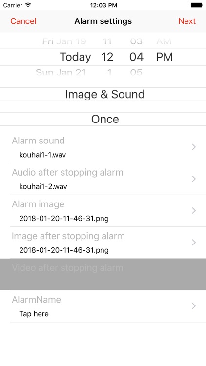 Alarm Voice