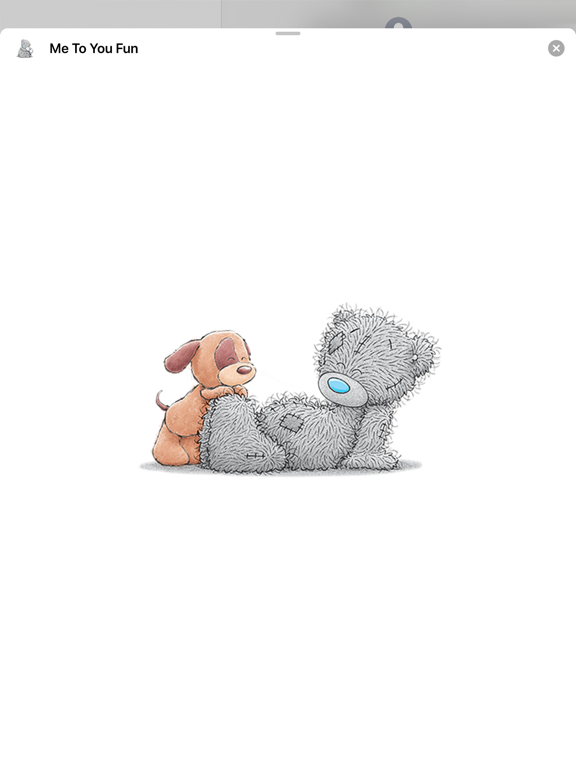 Me To You Fun iPad screenshot 5 - Stickers app