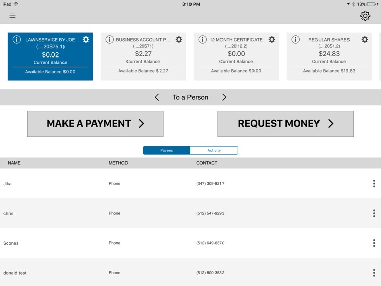 JSC FCU Mobile for iPad screenshot-3