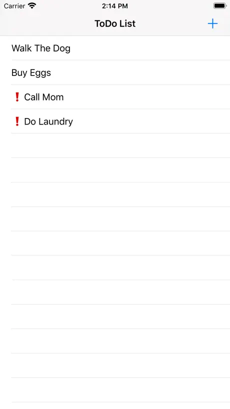 Simple ToDo Fun List