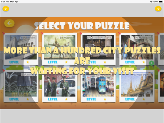 PuzzleWalk iPad screenshot