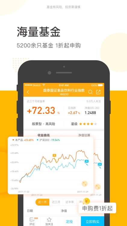 蛋卷基金-基金交易,投资理财,财富管理