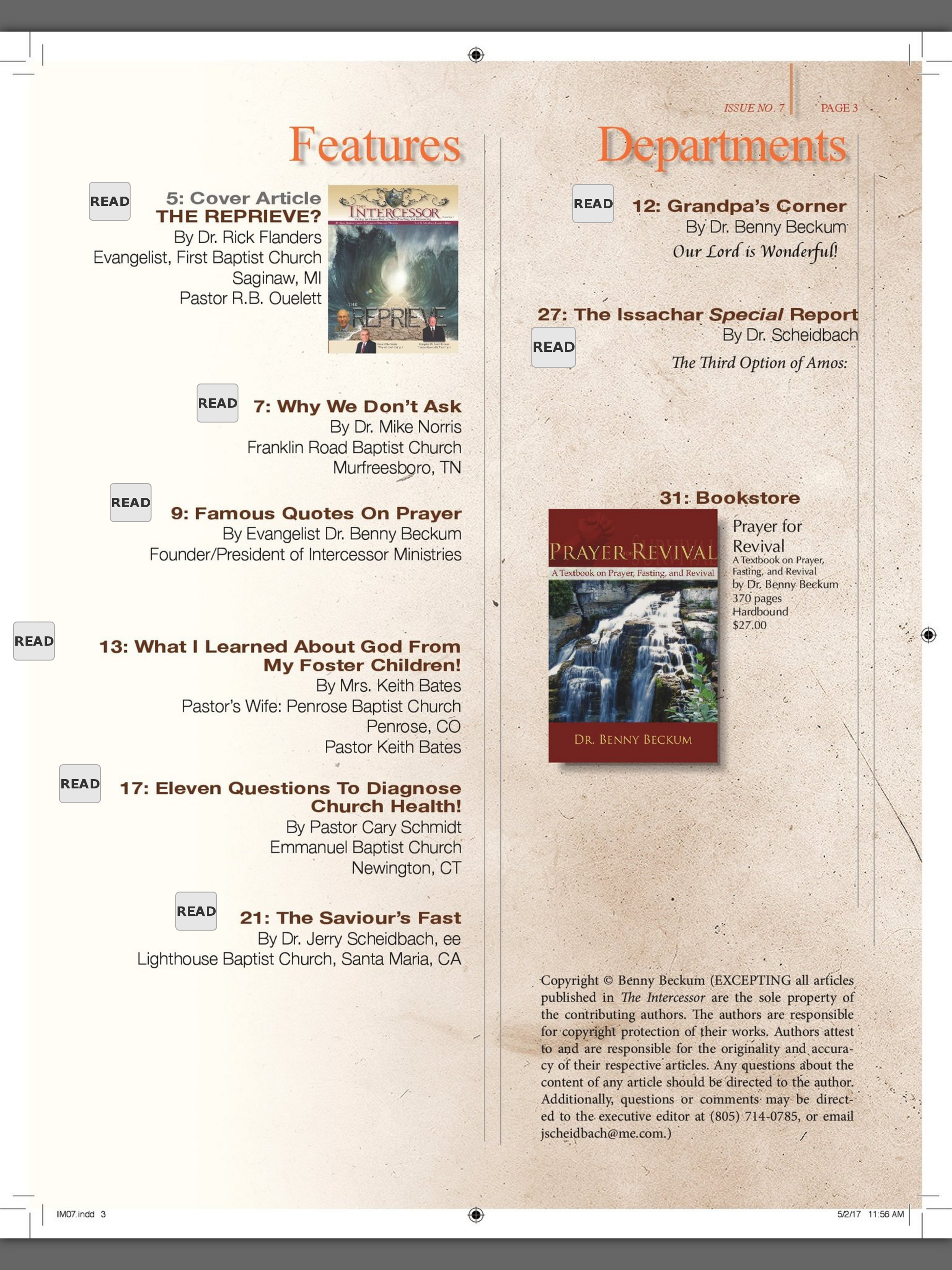 The Intercessor Magazine screenshot 6