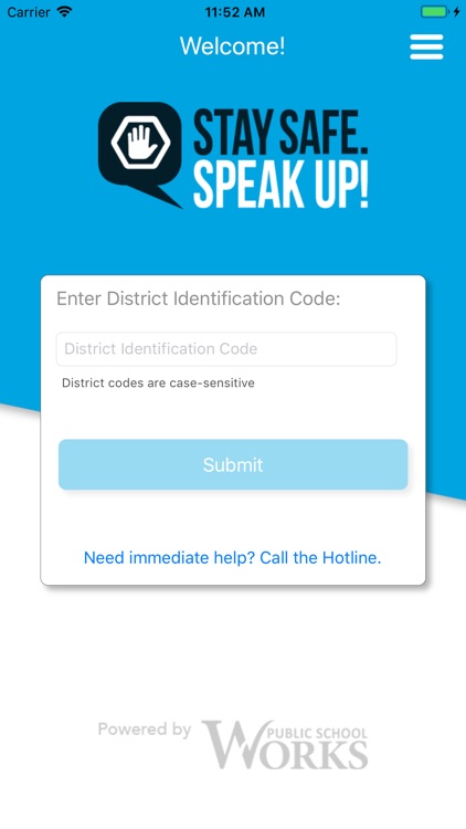 Stay Safe. Speak Up!