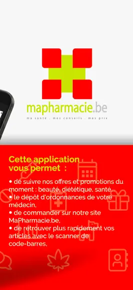 Game screenshot MaPharmacie.be apk