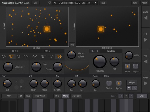 AudioKit Synth One Synthesizerのおすすめ画像1