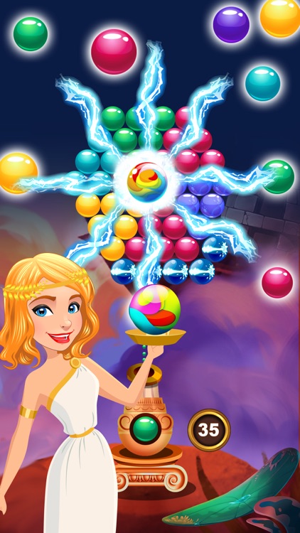 Bubble Shooter Greek screenshot-3