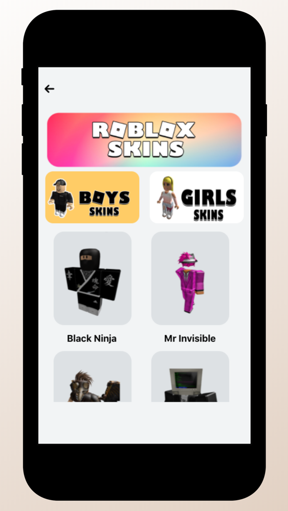 Popular Skins For Roblox App For Iphone Free Download Popular Skins For Roblox For Ipad Iphone At Apppure - roblox ios like blur theme freestylerws