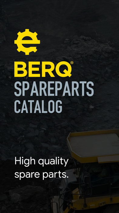 Screenshot #1 pour BERQ Spare Parts Catalog