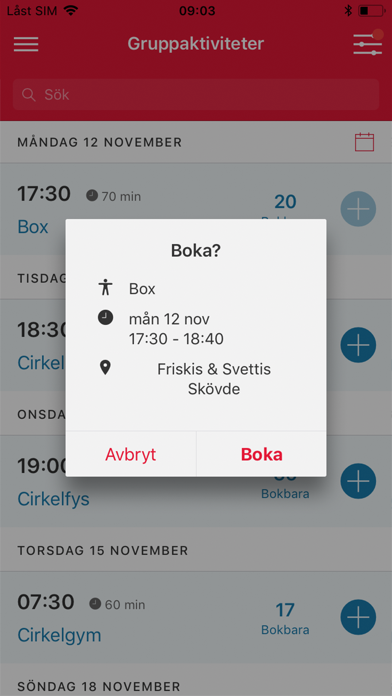 Friskis&Svettis Skövde screenshot 3