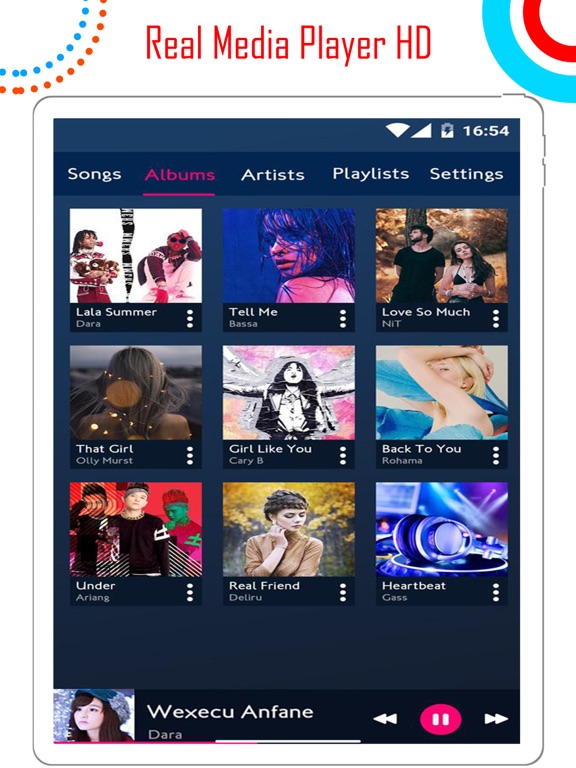 Screenshot #4 pour Real Media Player HD Player