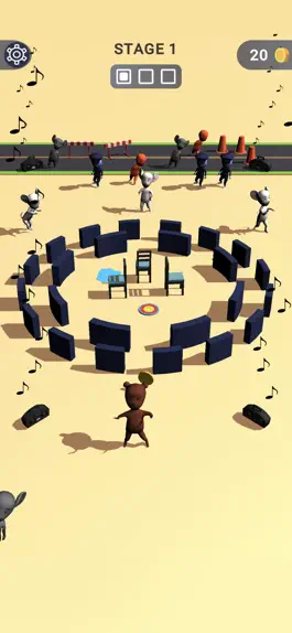 Game screenshot Musical chairs: dji dance game mod apk