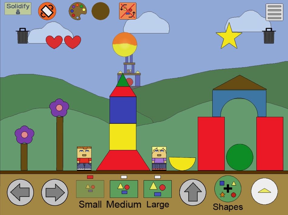 #2. Pixel Physics Blocks (iOS) By: Paul Perkins