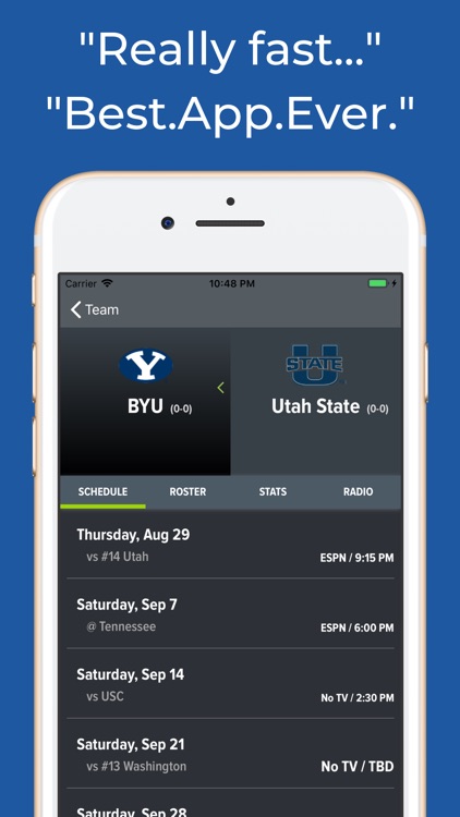 Utah State Football Schedules screenshot-8