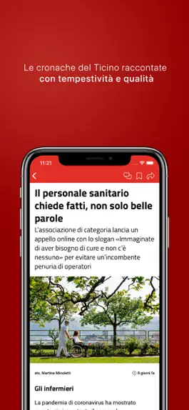 Game screenshot TicinoNews apk