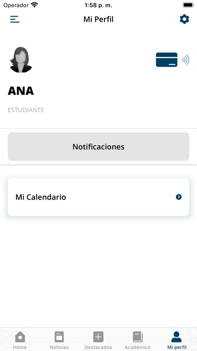 Universidad Católica de Ávila Screenshot