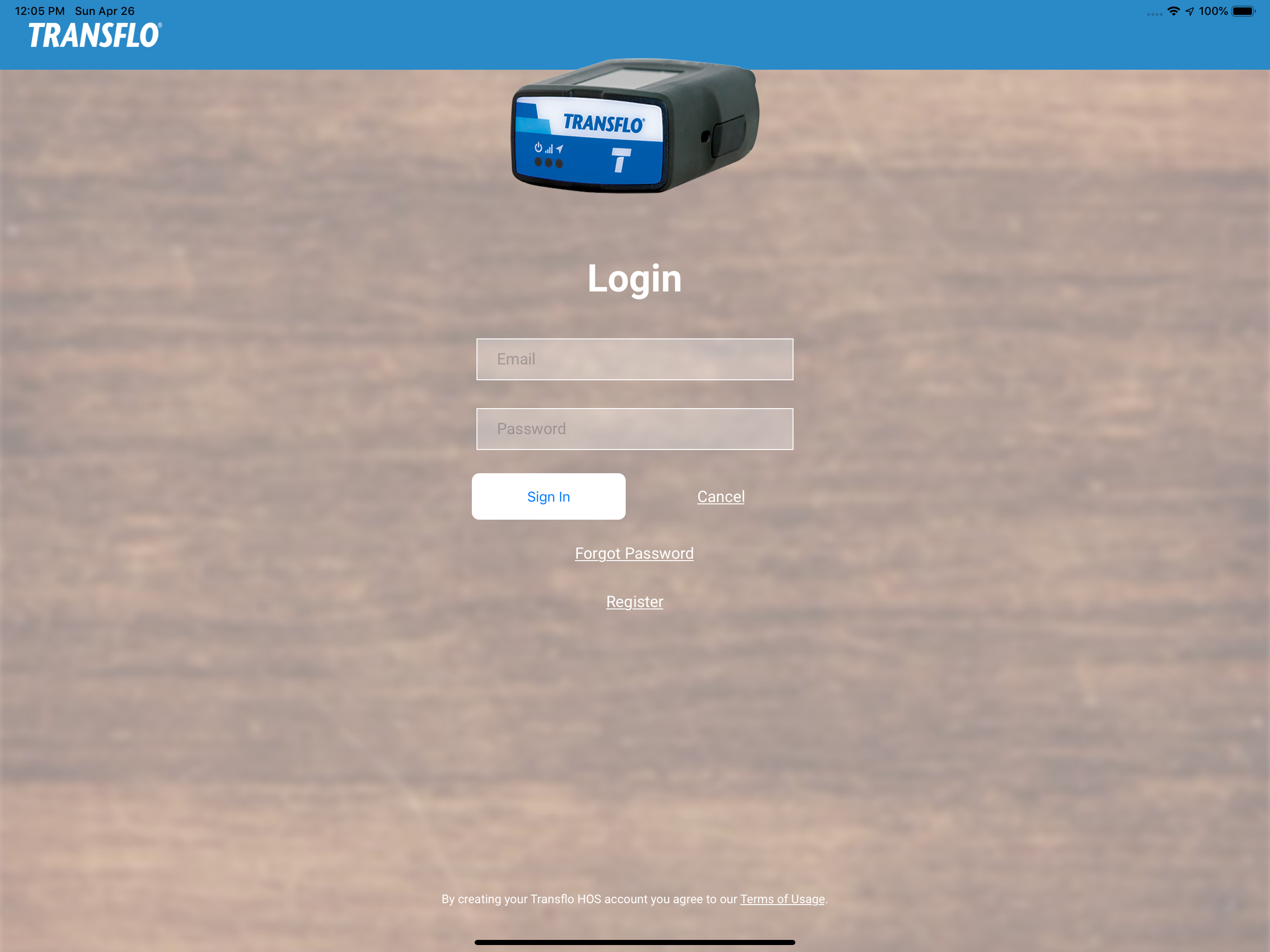 Transflo HOS screenshot 6