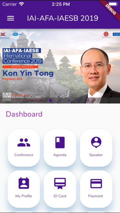 IAI-AFA-IAESB Int. Conf. 2019 screenshot 2