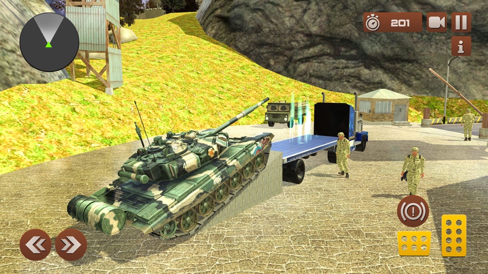 #4. Army Border Cargo Transport (iOS) By: Sundas Ahmed