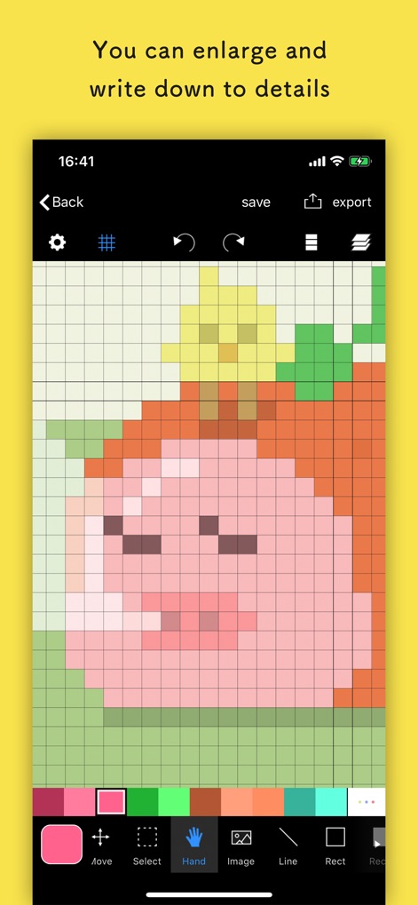 Pixelable - Pixel Art Editor - pixelable-pixel-art-zoom-detail