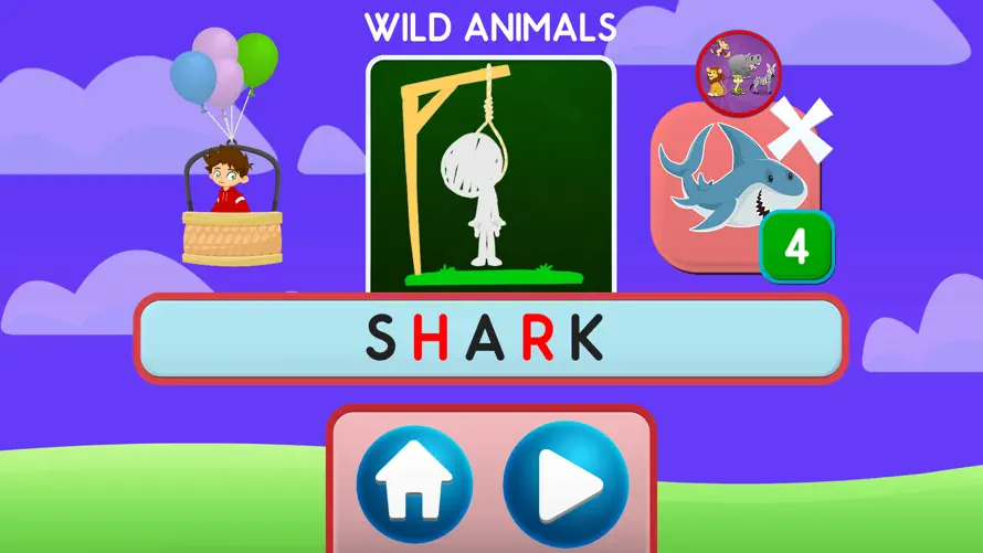 Hangman for Kids. Astrokids screenshot 6