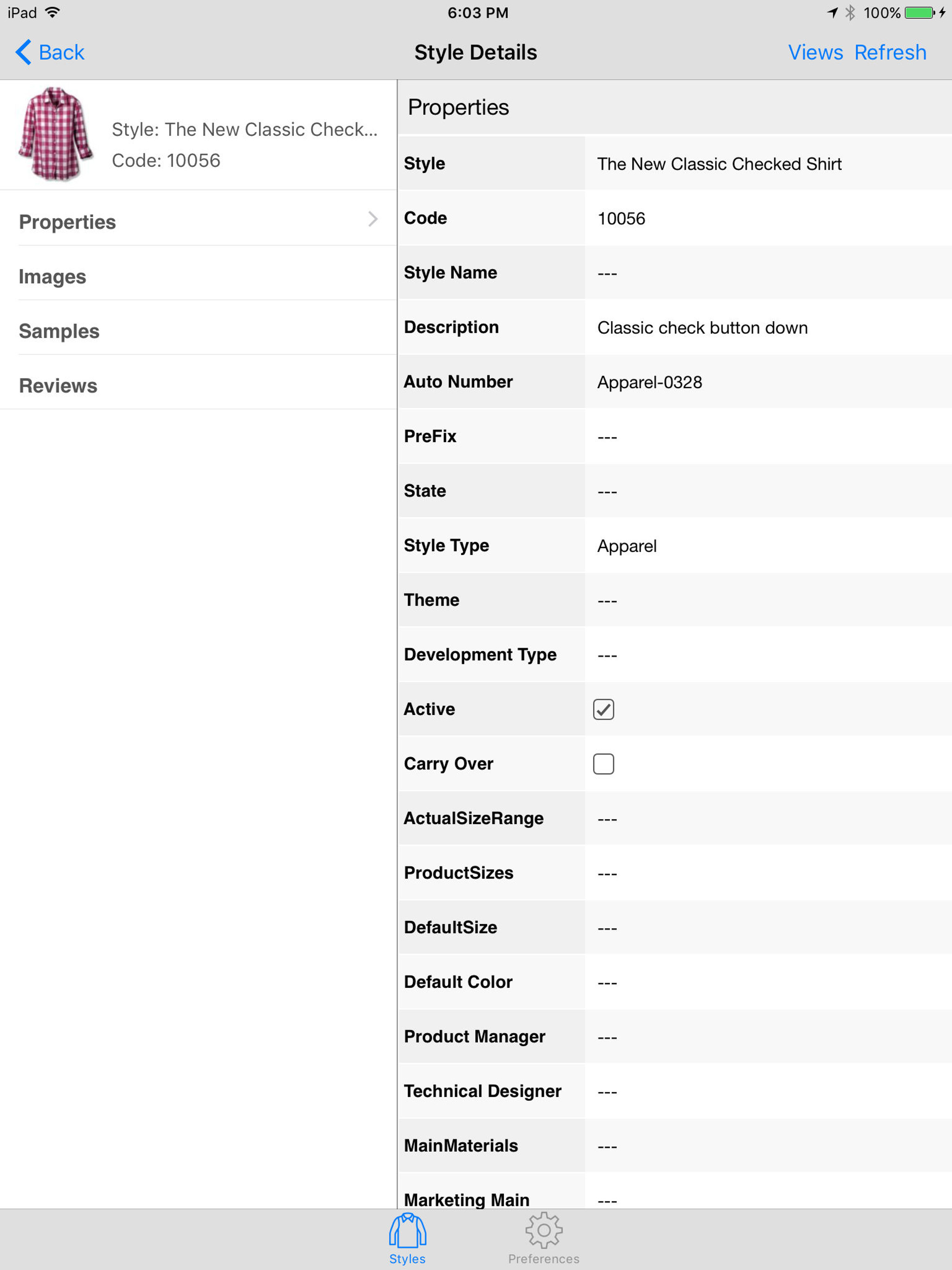 Centric Sample Review screenshot 2