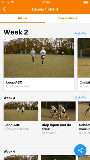 WarmingUp App screenshot 4