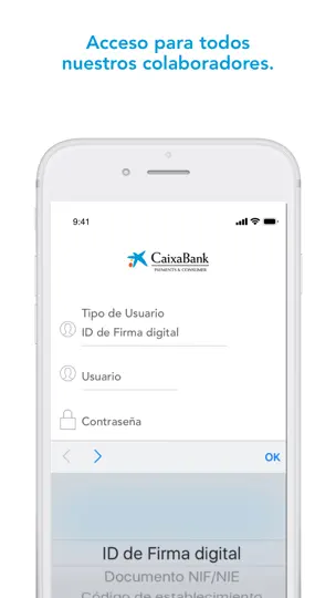 Captura de pantalla de Firma Digital CaixaBank P&C en iPhone 1