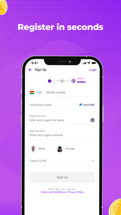 PalmPay GH Screenshot