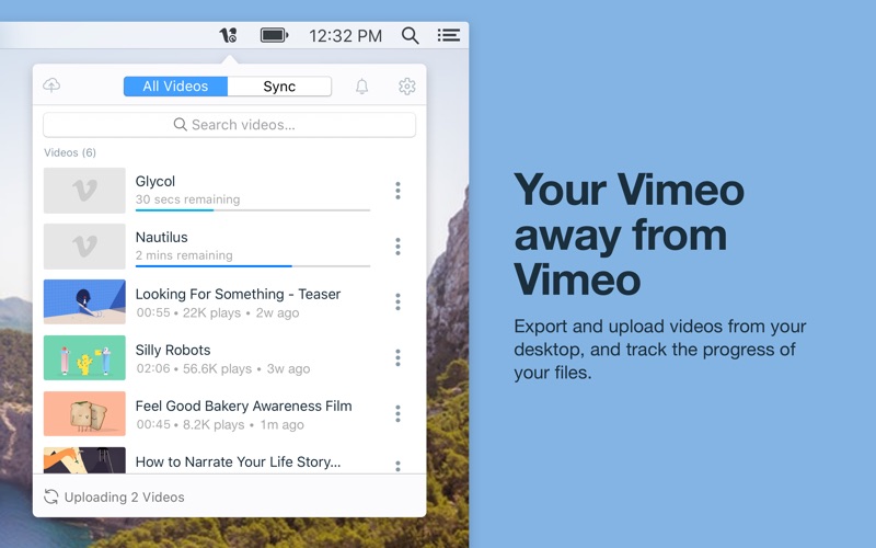 vimeo - video management iphone screenshot 4