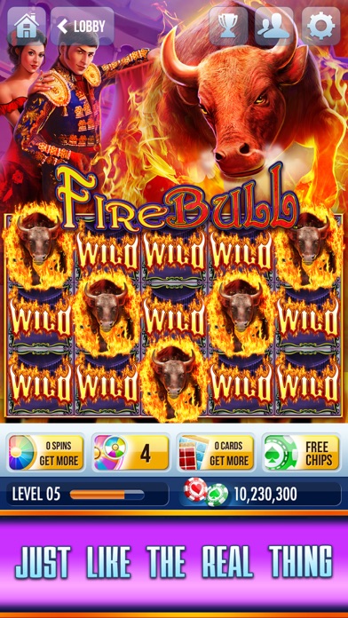 Gray Wolf Peak Casino Slots Screenshot