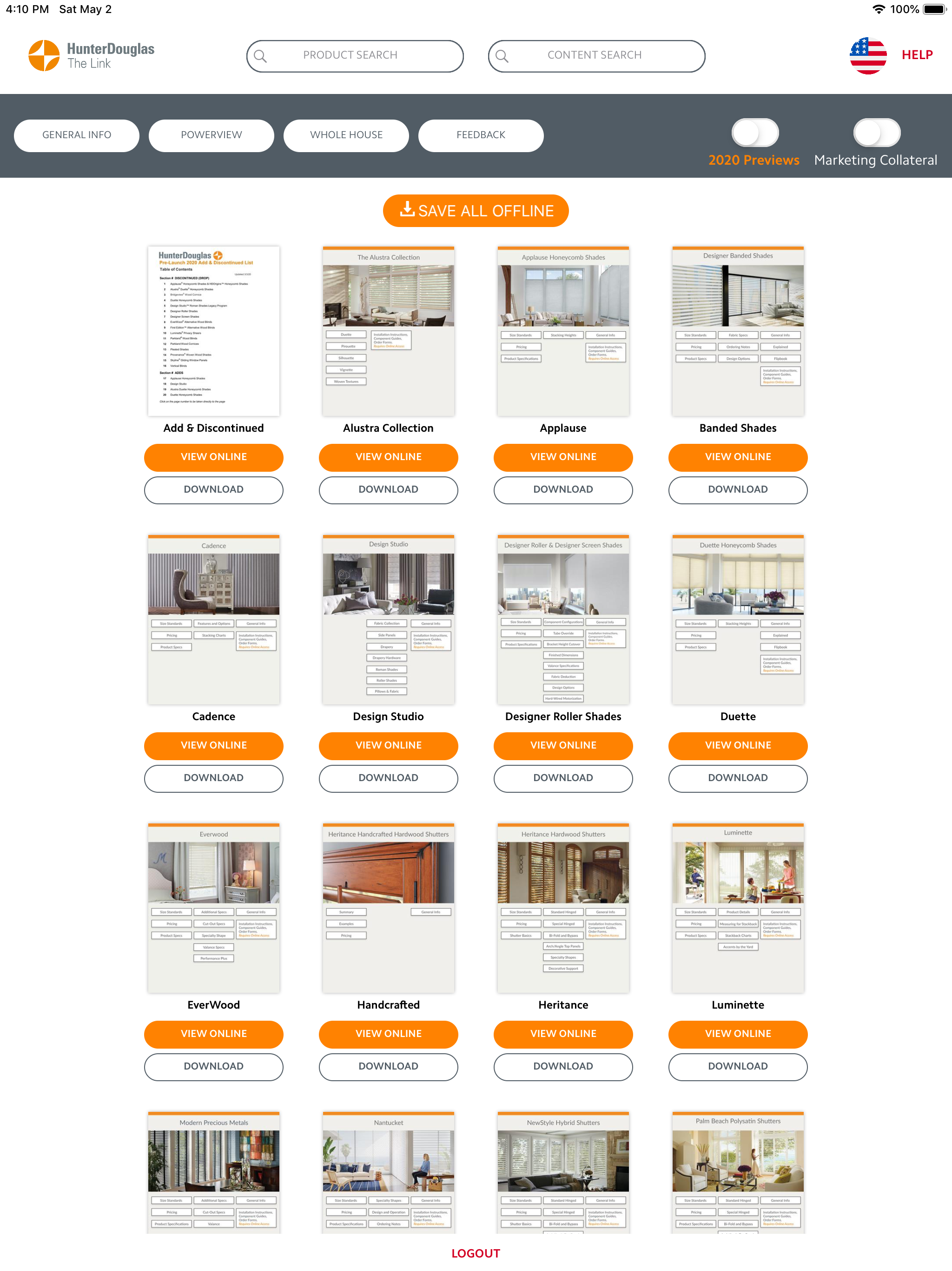 Hunter Douglas Ref Guide