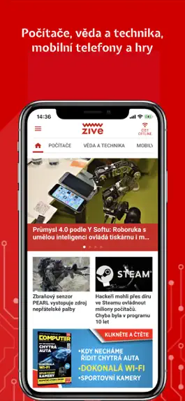 Game screenshot Živě.cz a časopis Computer mod apk