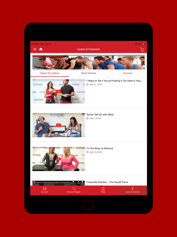 Studio SWEAT onDemand iPad screenshot 8 - Health & Fitness app