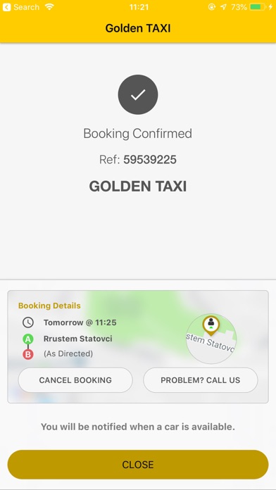 How to cancel & delete Golden Taxi from iphone & ipad 4