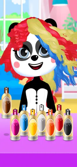 Game screenshot Hair salon.! apk