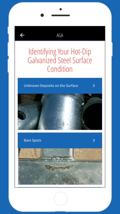 Inspection of Galvanized Steel Screenshot