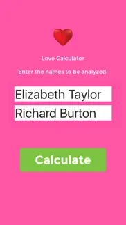 love calculator: my match test iphone screenshot 2