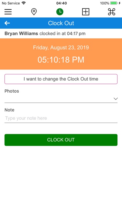 My web timesheets screenshot-5