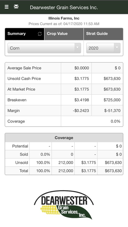 Dearwester Grain Services, Inc