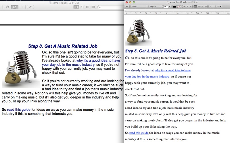 Screenshot #2 pour PDF to RTF Converter +