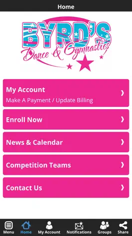 Game screenshot Byrd's Dance & Gymnastics apk
