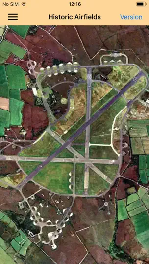 Capture d'écran de Historic UK Airfields sur iPhone 1
