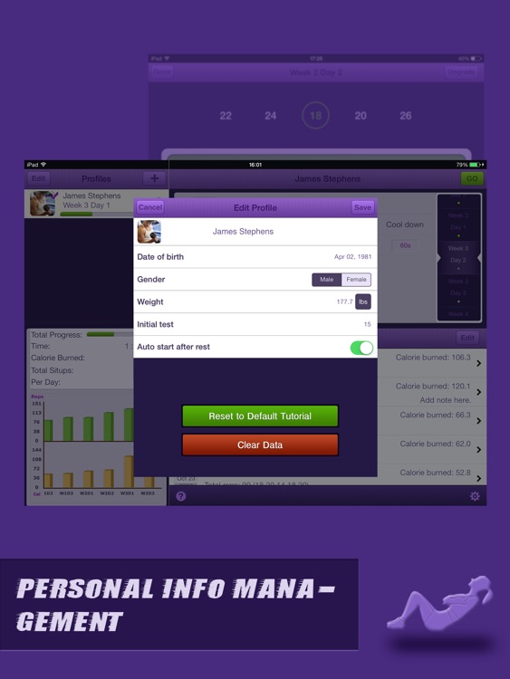 Situps Coach for iPad screenshot-4