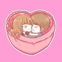 Centilia & Raei Cuddle Sticker