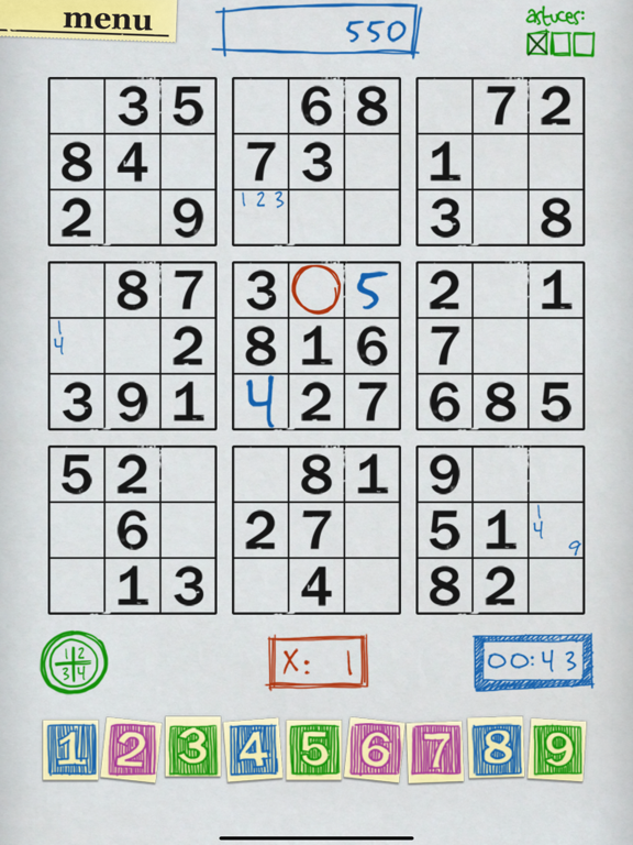 Screenshot #6 pour Sudoku - Puzzle de Numéros