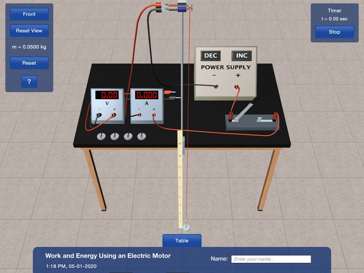 PP+ Work & Energy Motor
